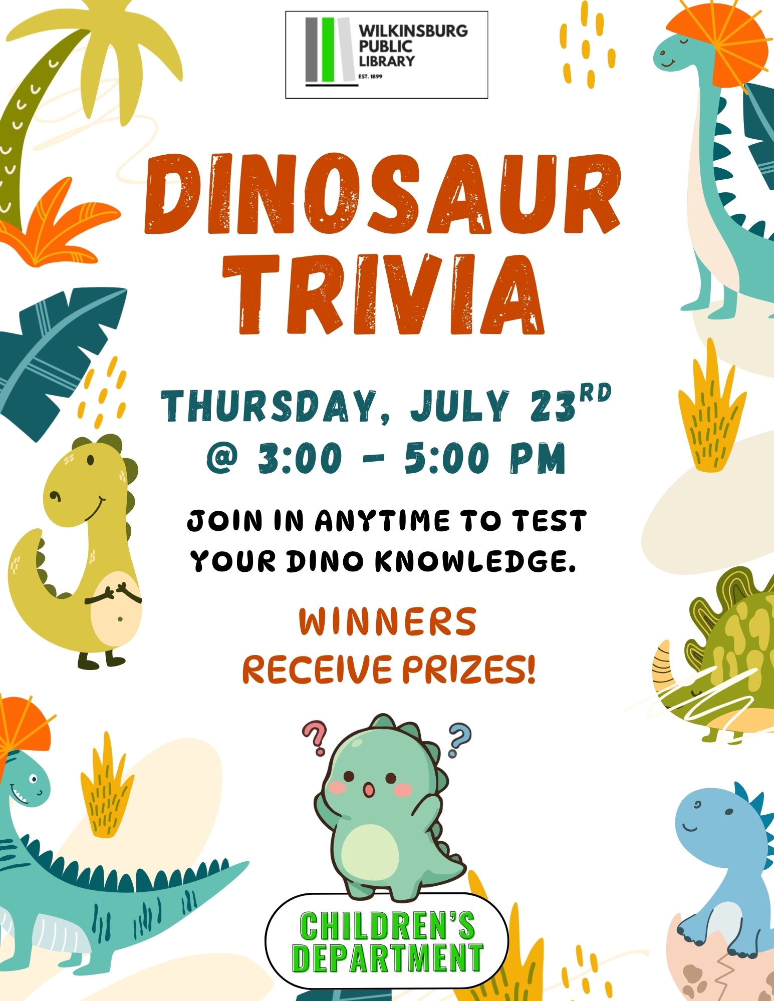 Dino Trivia July 2026