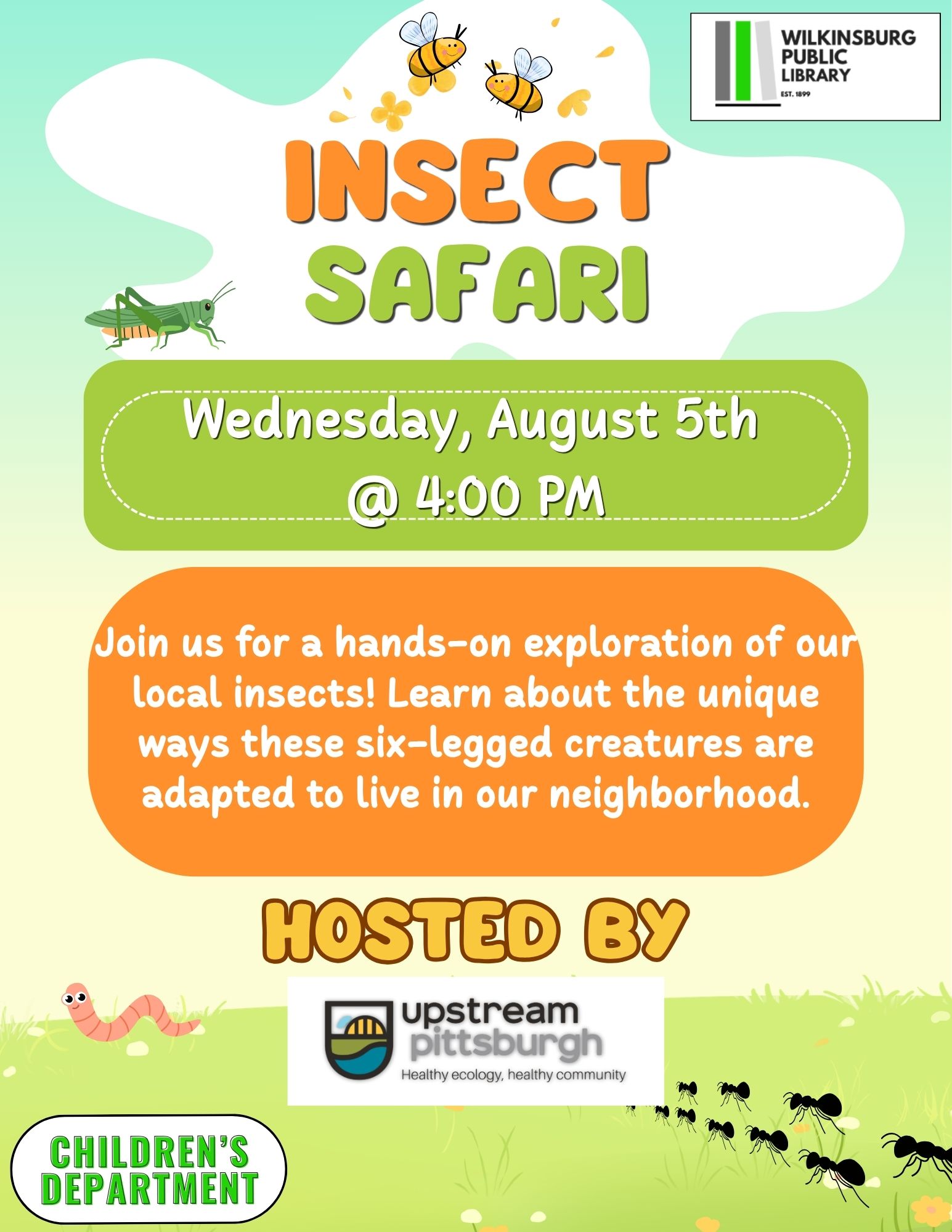 Insect Safari August 2026