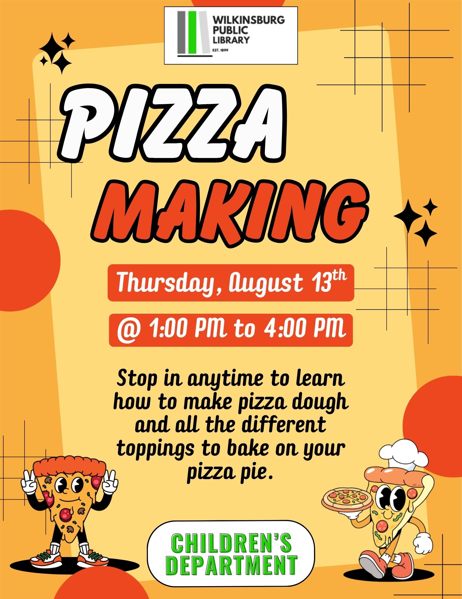 Pizza Making August 2026